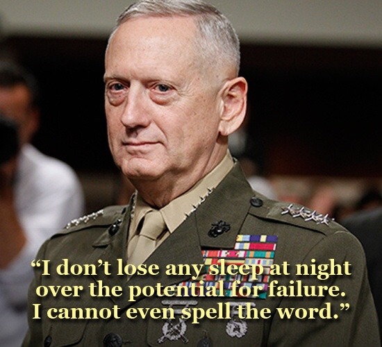 southernsideofme:Mad Dog Mattis - Secretary of Defense Please  So glad he&rsquo;s