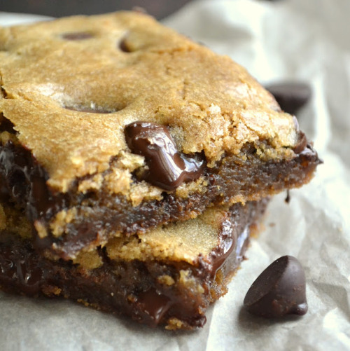 Porn do-not-touch-my-food:  Cardamom Coffee Blondies photos