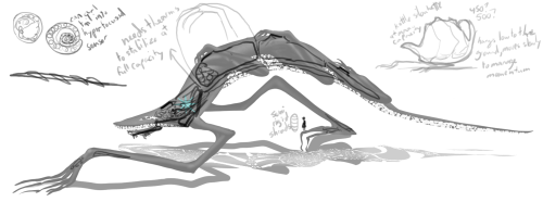 Dredge’s mech, the Work Room Kettle 2.0 called “Magpie”. It’s a search-and-retrieve mech designed to