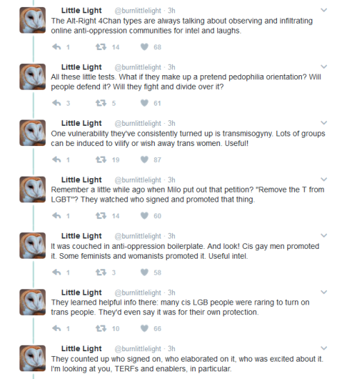 queeranarchism:otabek-kz:Screenshotted this thread because you all need to see it.(Cis LGB, I’m expe