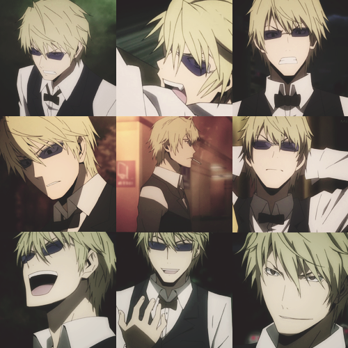 demonhyena:  The many faces of Shizuo Heiwajima.
