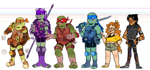 camilieroart:WELCOME TO COLORCODED ! There’s a lot of lore and things about this version of the turt