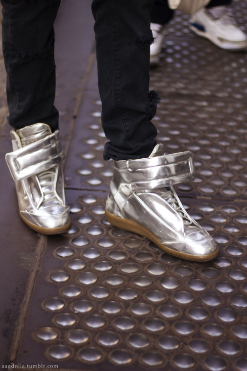 aagdolla:   Margiela  NYC Follow my instagram: aagdolla  