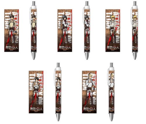 snkmerchandise: News: Neowing Shingeki no Kyojin Season 2 Merchandise Original Release Date: February 2017Retail Prices: 1,944 Yen (Acrylic Keychains); 648 Yen (Can Badges); 756 Yen (Plate Badges); 648 Yen (Ballpoint Pens) Neowing has released previews