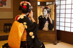 geisha-kai:  February 2016: maiko Kimitoyo of Miyagawacho by   Watanabe san on Flickr
