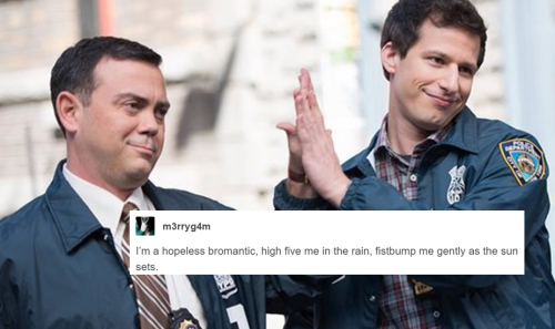 phil-the-stone: brooklyn nine-nine + tumblr text posts, the continuing saga