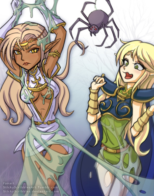 Pirotess and Deedlit, Record of Lodoss WarWinner of the free fanart event community