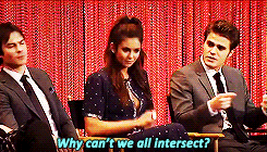 royalcaliber:  [Paleyfest 2014] Klaroline Talk: Charles and Paul keeping it real.