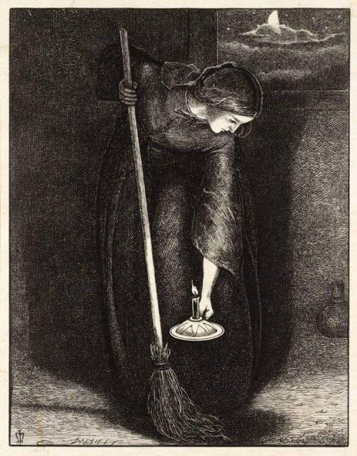 enchantedbook: The Lost Piece of Silver - by Sir John Everett Millais