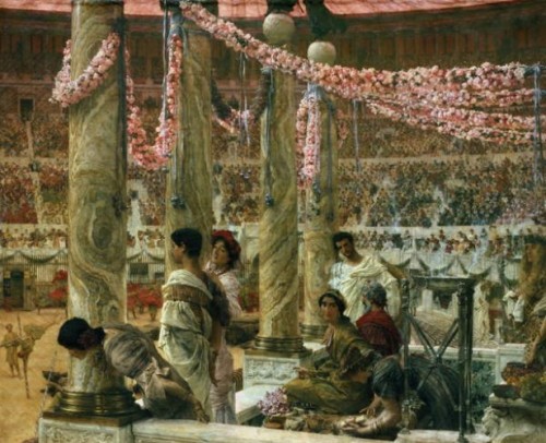 Lawrence Alma Tadema - Caracalla and Geta 1907  -