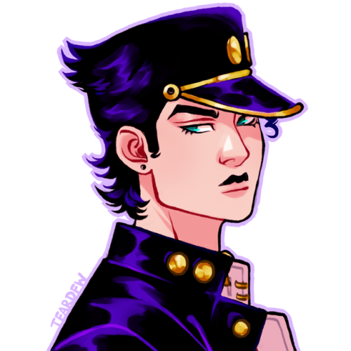 commission for a friend. never watched jjba but the characters r very pretty