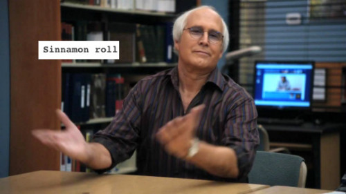 bethanyactually:cinnamon rolls of greendale (x)(x)(with thanks to chevronlocked, itsfuckingdistrac