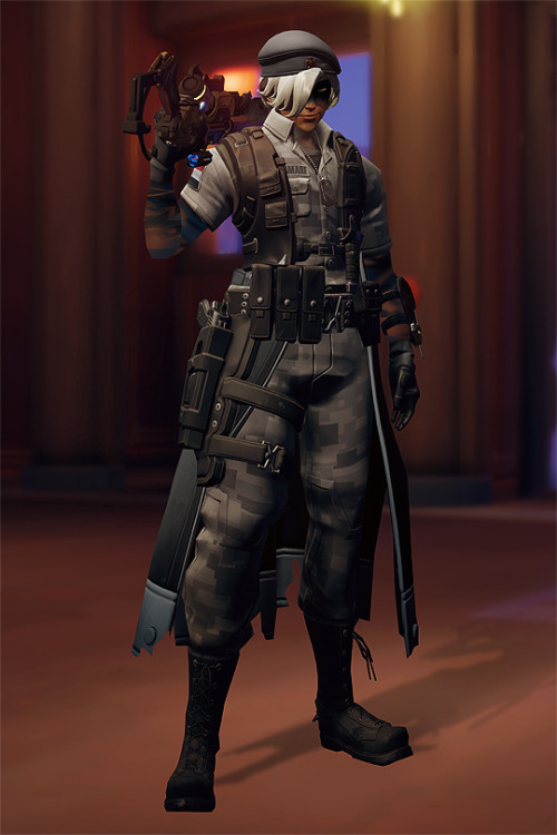 heroineimages: korr-a-sami: otherwindow: Ana | Night Ops  Unlike other children, young Fareeha 