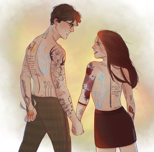 savysami: The Marauders Series: James & LilySpoiler alert, this one’s a tear jerker. I’m gonna b