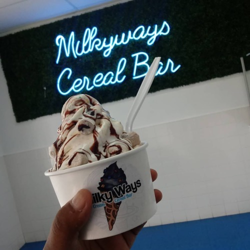 Beautiful And Delicious Thank You @milkyways_icecream For The Meet The Flintstones #supportsmallbusiness