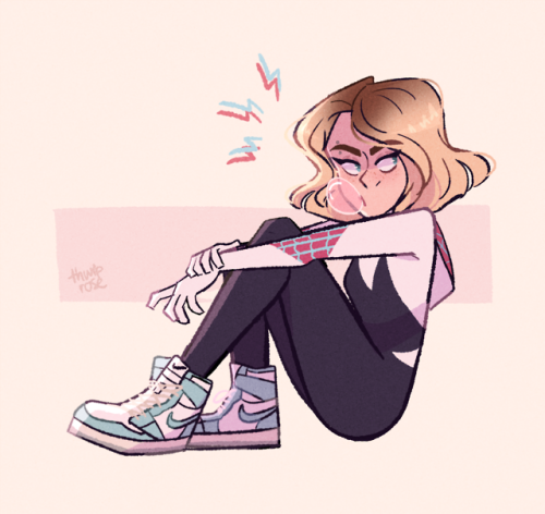 thwiprose - i found these jordans that were perfect for gwen! now...