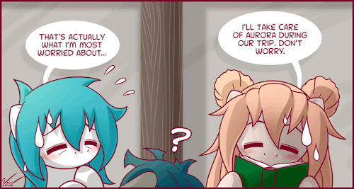 symbianl:   CHERRY: “Ah feel like somepony’s talkin’ about me…”  Eeeh finished another comic. Also, new characters. Well, new to Tumblr. Coming up with a story was harder than I thought but hopefully this turns out well. If you guys have questions