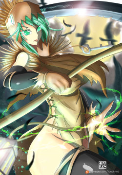 league-of-legends-sexy-girls:  League Of Legends fiddlesticks by TorahimeMax 