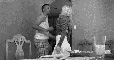 southernsassysub:  submissive-housewife:Now this is a man who knows what he wants and isn’t afraid to show it. And a woman who know how to take it and enjoy it