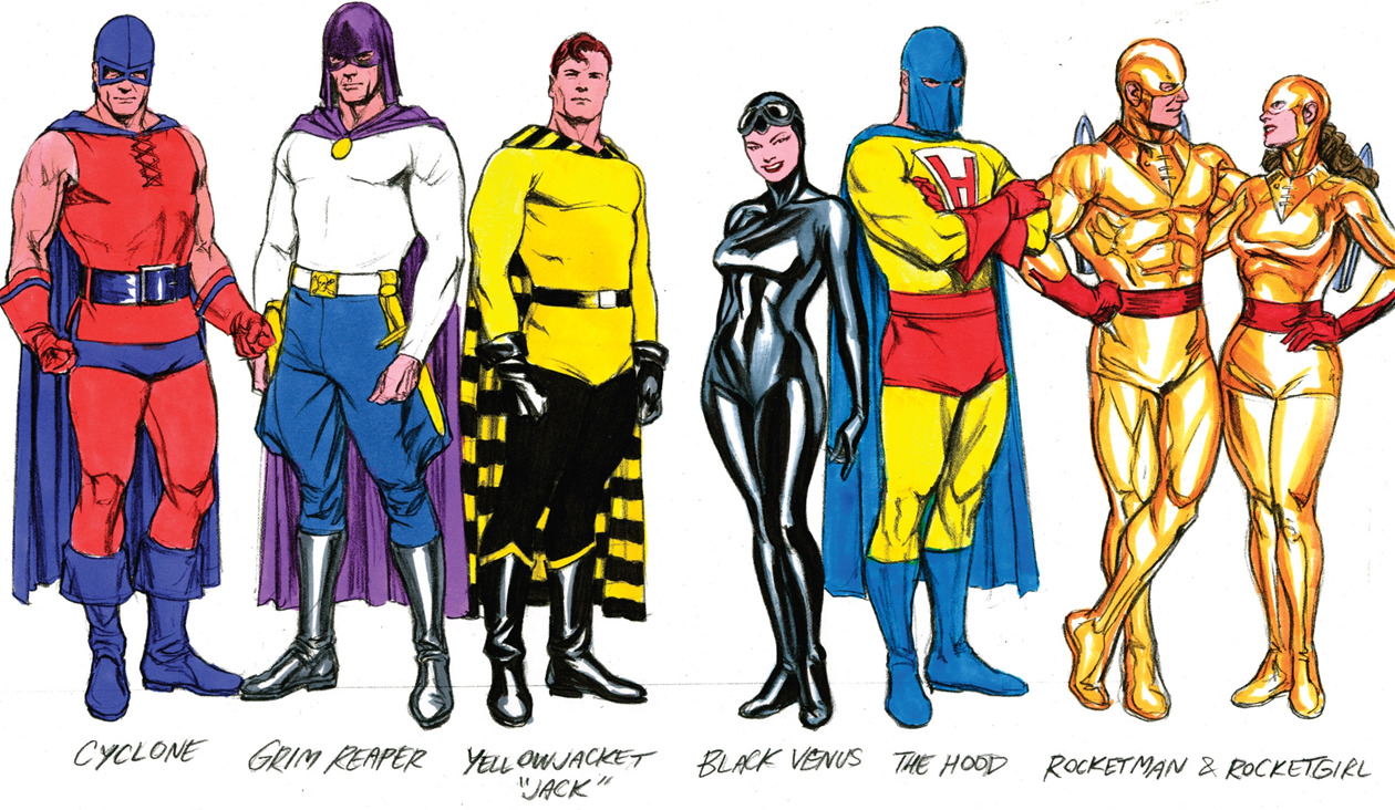 brianmichaelbendis:  Reimagined Golden Age Heroes by Alex Ross
