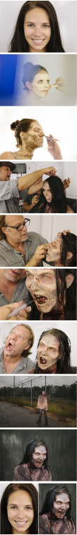 The Making Of A Zombie From &lsquo;The Walking Dead&rsquo;