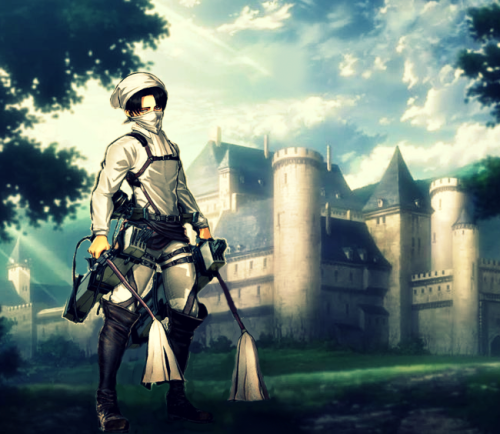 l-e-v-i-ackerman:  Official Art Edit *Accurately proportioned Levi* 