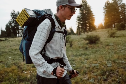 Colorado Trail day 3 - 15.4 milesWe woke up this morning to a pink glow coming through the trees as 