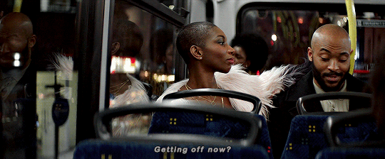 onehellofascene:  “Put your number in my phone.”      Been So Long (Netflix)
