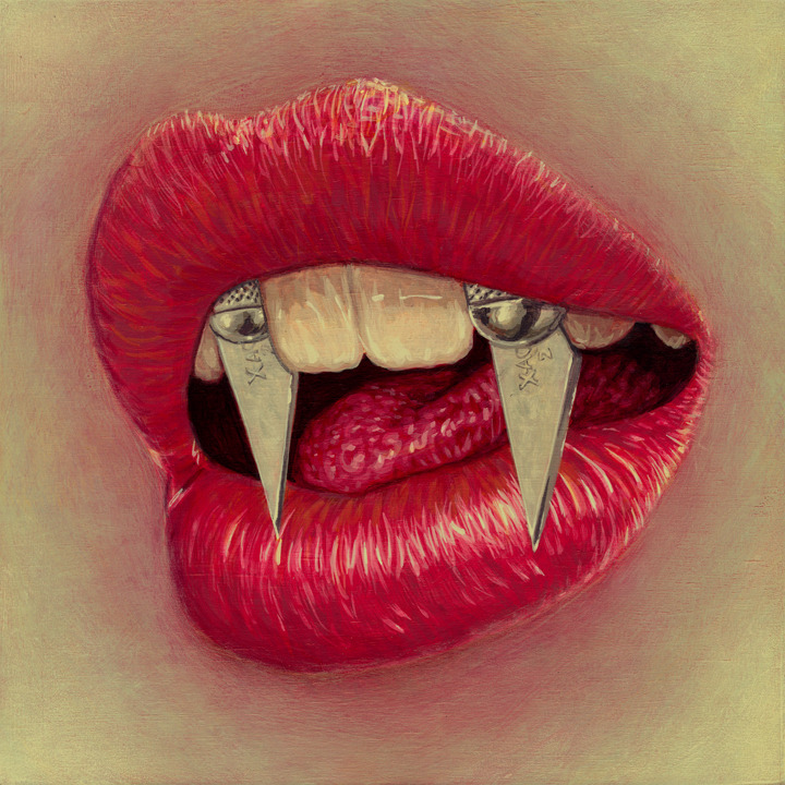 supersonicart:  Casey Weldon’s “Tropefiend” at Spoke Art. Currently showing