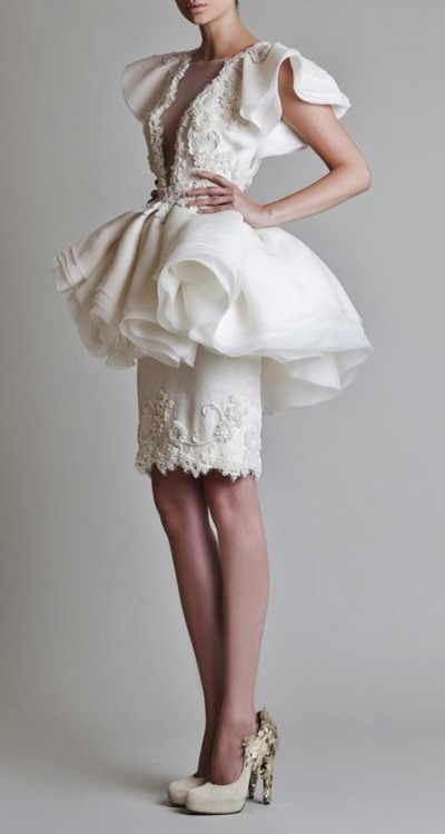 themiseducationofb: People will stare. Make it worth their while → Krikor Jabotian Haute C