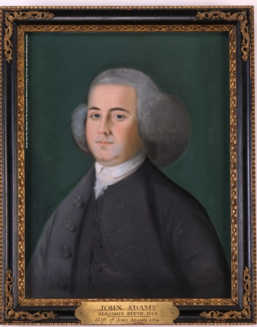 I just discovered this portrait of a young (30ish) John Adams, and I think we need to all take a mom