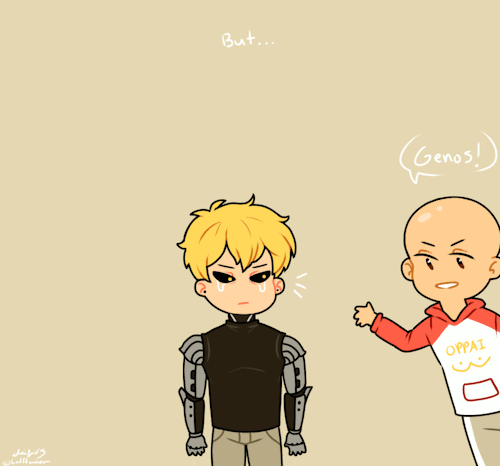 laffforever: I think a lot about how Saitama’s presence has helped Genos move on from his trag