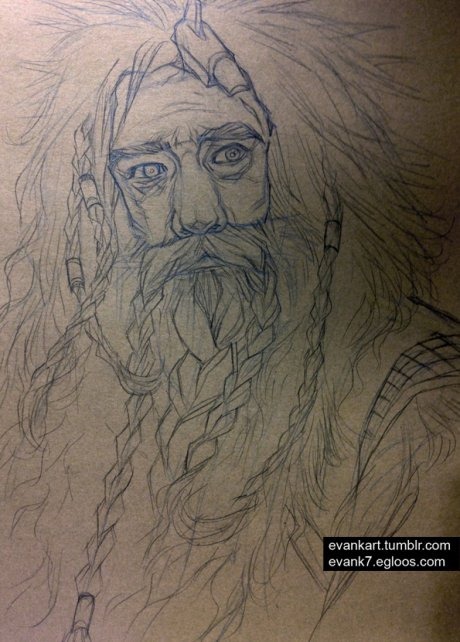 evankart:  Bifur, unexpected sketch. 