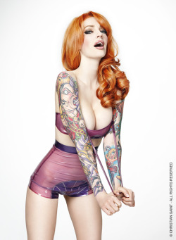 tattooedwomenarebeautiful:  Modèle: Vanessa