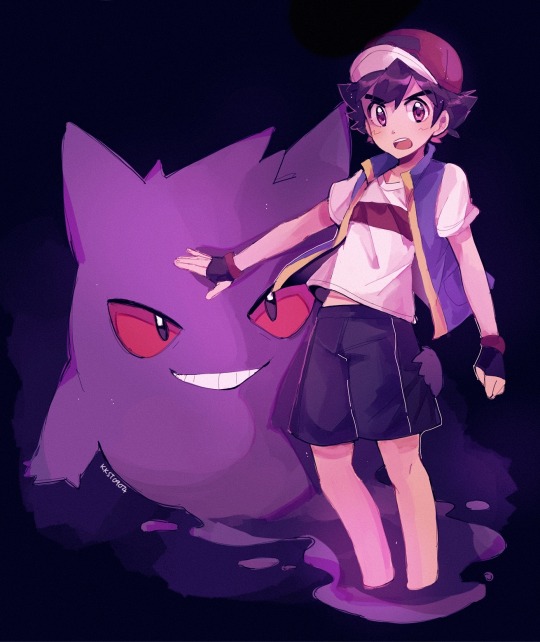 Porn photo kkst0904:satoshi and gengar 