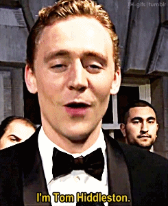 tomhiddleston-gifs:I know who you are motherfucker… Probably a bit too much