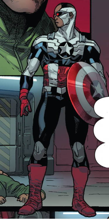 superheroesincolor: All-New Captain America #1 (2015)Captain America (Sam Wilson)Story: Rick Remende