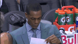 prettyboyshyflizzy:  buzzfeedsports:  The exact moment Rajon Rondo realizes his team sucks.  💀💀💀😂😂