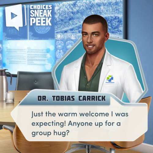 playchoices: *ahem* Anyways… Time to put hard feelings aside for your patient’s sake in tomorrow’s c
