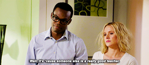 zoemonroe:THE GOOD PLACE MEME › [9/9 quotes] 1.03 Tahani Al-Jamil↳ Oh so now I’m supposed to be nice