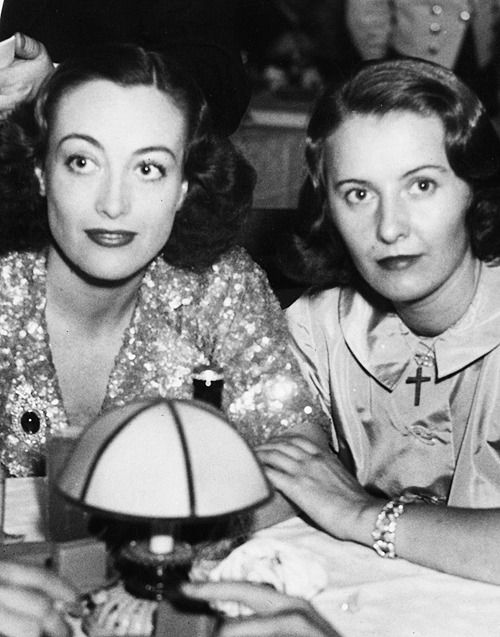 Joan and Barbara had adjoining properties in Brentwood. When Barbara's husband, Frank Fay, would get drunk & abusive toward her,... – @oh-sewing-circle on Tumblr