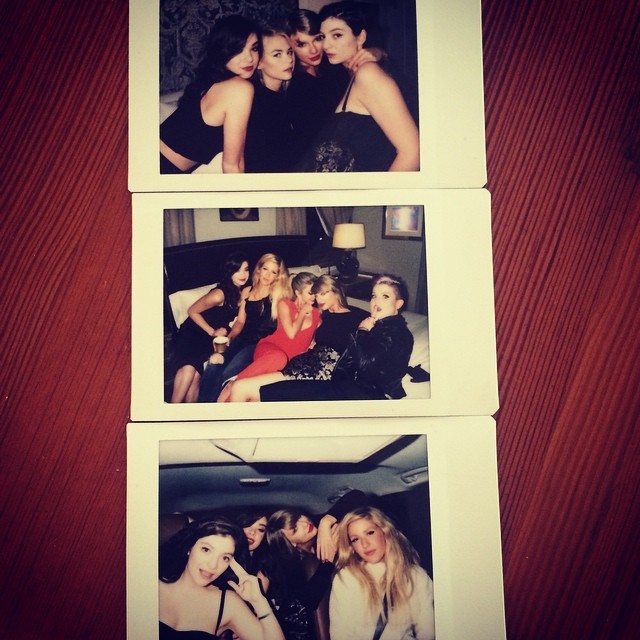 taylorswift:  The whole team at @therealsarahhyland’s 24th birthday soirée last