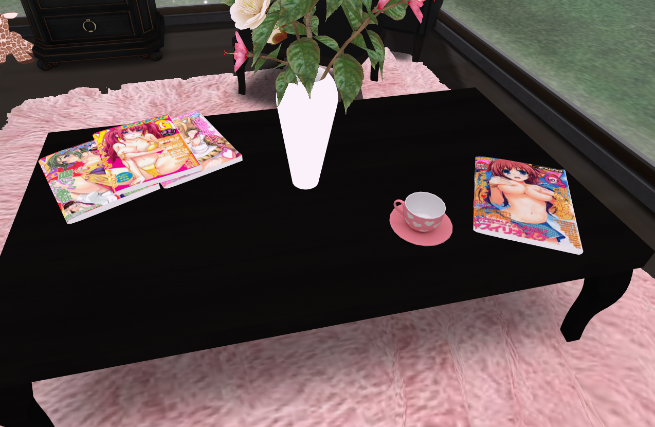 ditzydollydaydream:  My living room ~ ❤  Wanted to show off my new outfit as well