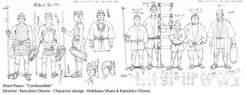 ca-tsuka:  Artworks from Katsuhiro Otomo’s “Short Peace” omnibus film. 