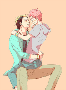 fraymoon:  bon x shima ao no exorcist  whoa i don&rsquo;t ship these two but wow