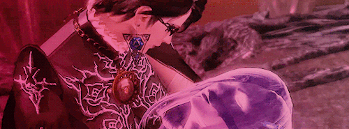 dailybayonetta: “The memories you’ve held for 500 years are the source of your fear. They cloud your vision. But now, you’ve accepted your fate. That is how you bested me. That is why you possess the most beloved of Umbran treasures. That is why