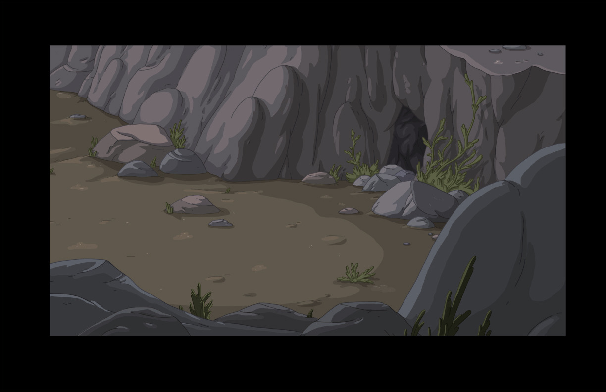 selected backgrounds from  The Pit art director - Nick Jennings BG designers - Santino