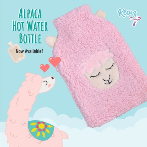 Get cozy and warm with our all new Alpaca Hot water bottle! This hot water bottle fits up to 2L ~ 68