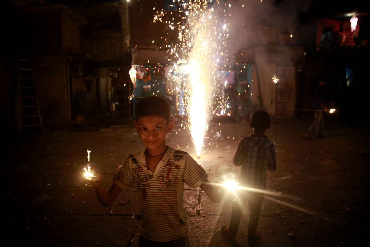fotojournalismus:  Diwali 2015 in India 