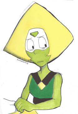 yinmelonsoup:  An old sketch of Peridot I just found 